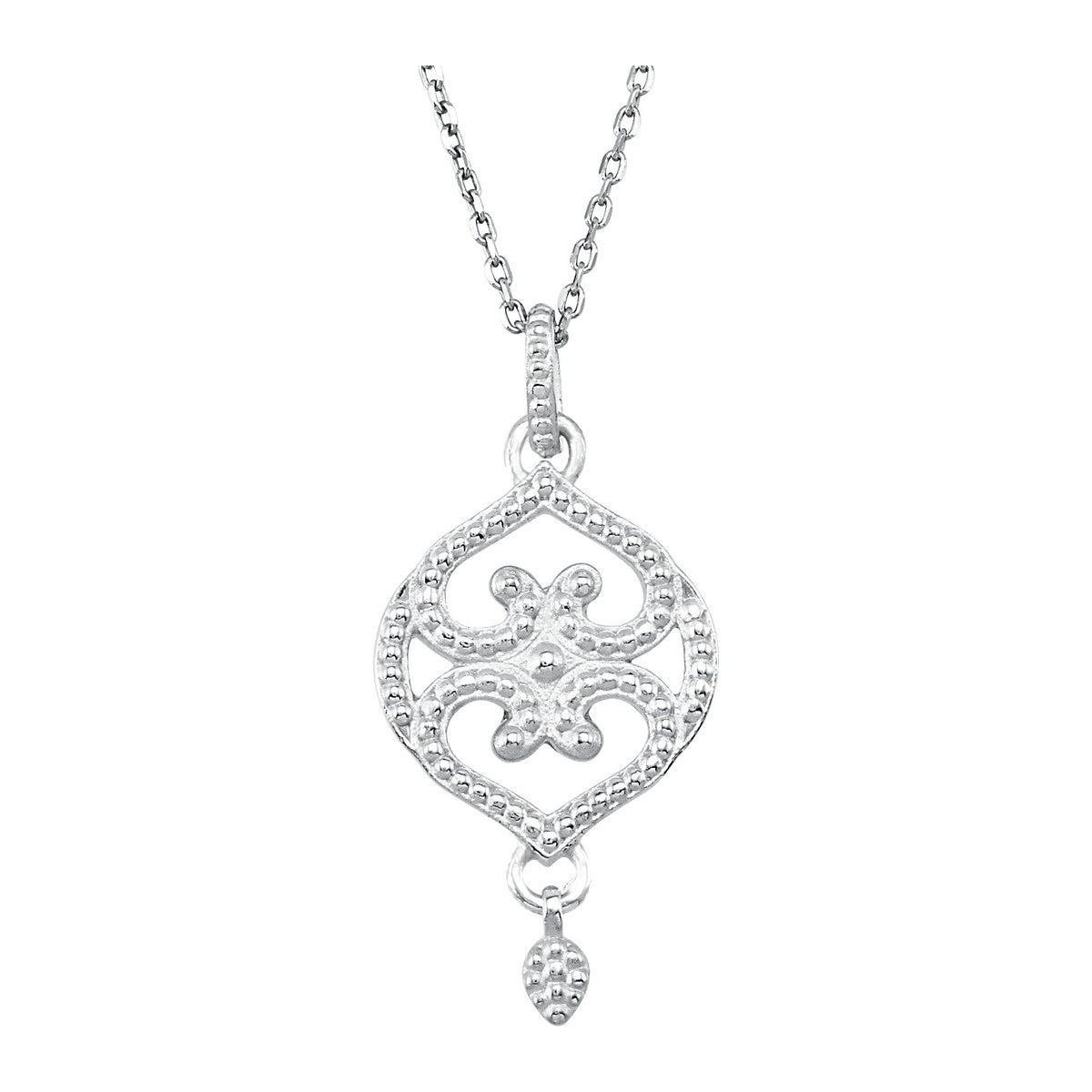 Floral Granulated Necklace
