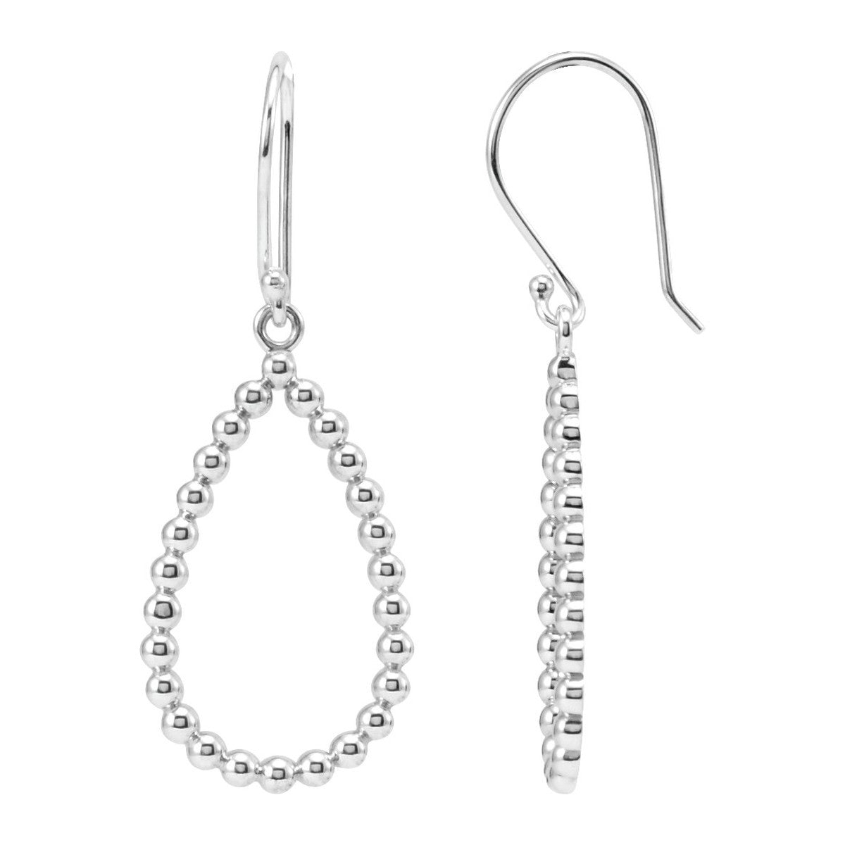 Beaded Teardrop Earrings