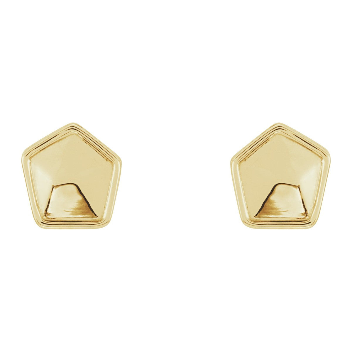 Geometric Stud Earrings