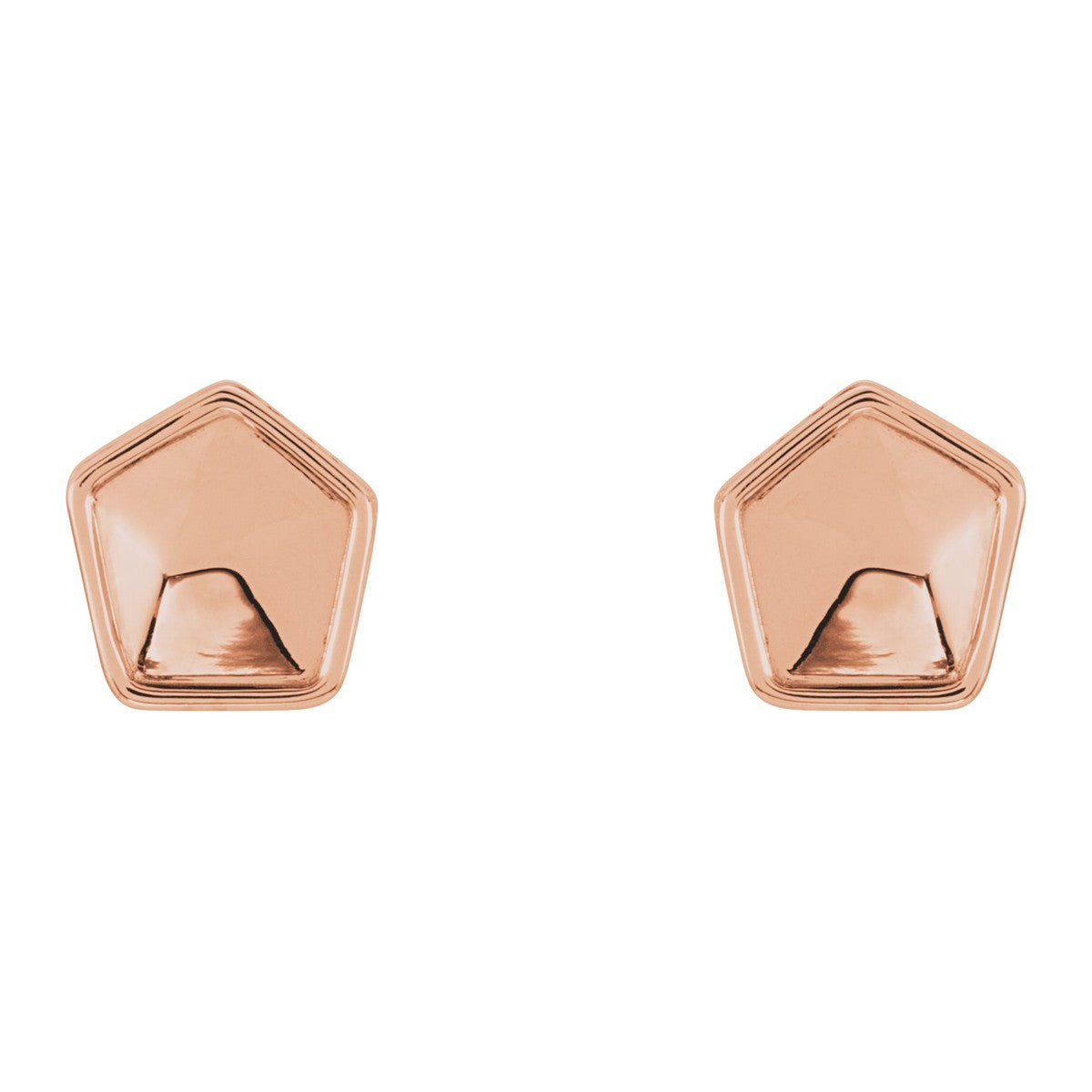 Geometric Stud Earrings