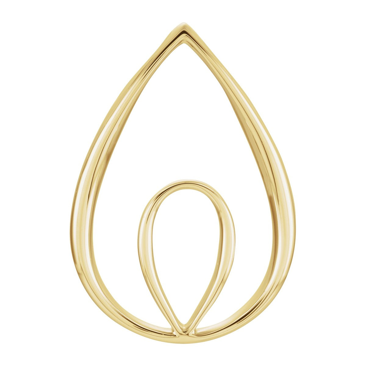 Double Teardrop Pendant