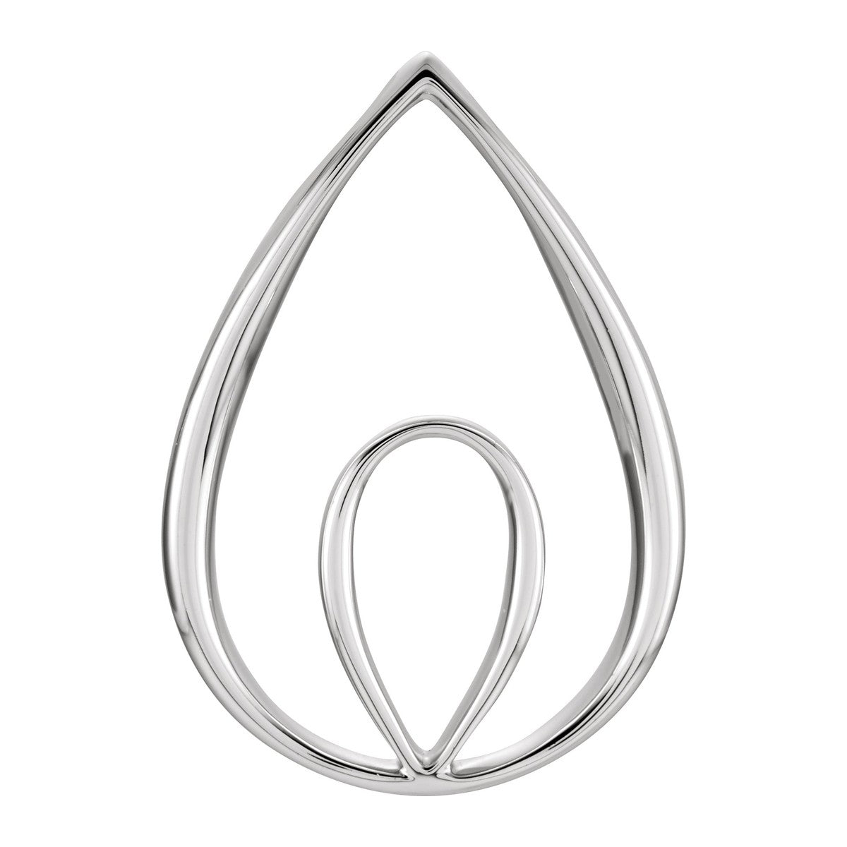 Double Teardrop Pendant
