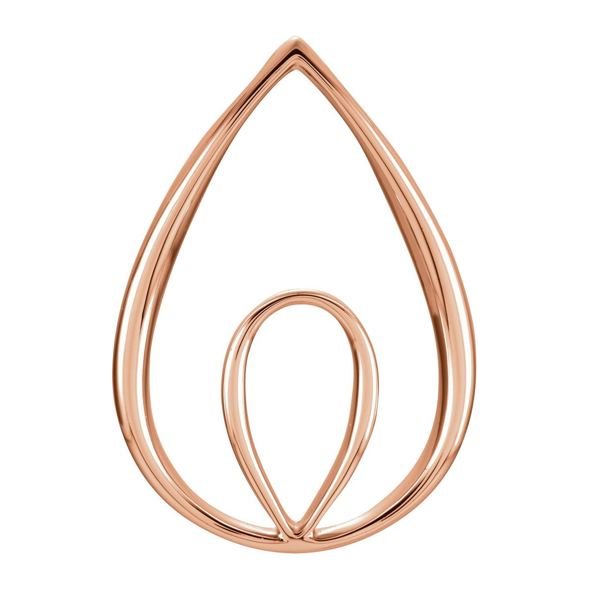 Double Teardrop Pendant