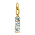 Three-Stone Diamond Pendant