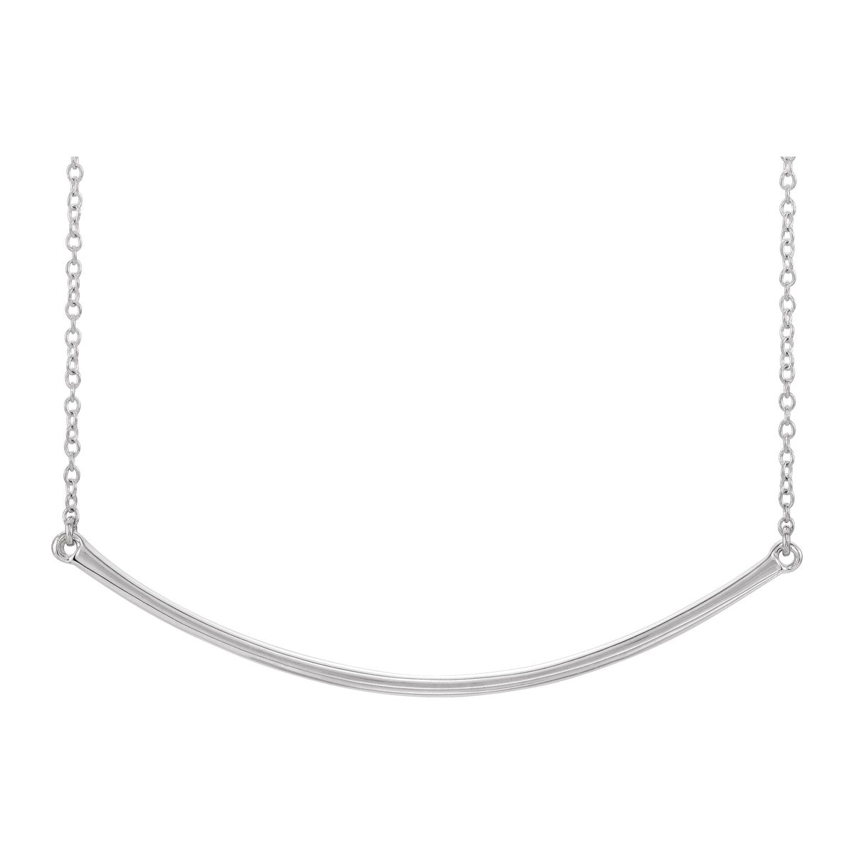 Curved Bar Necklace