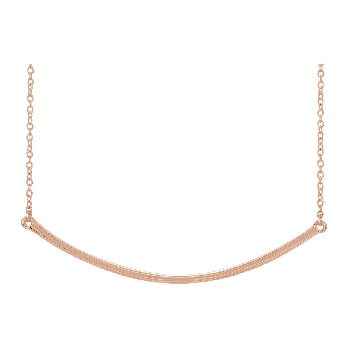 Curved Bar Necklace