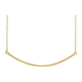 Curved Bar Necklace