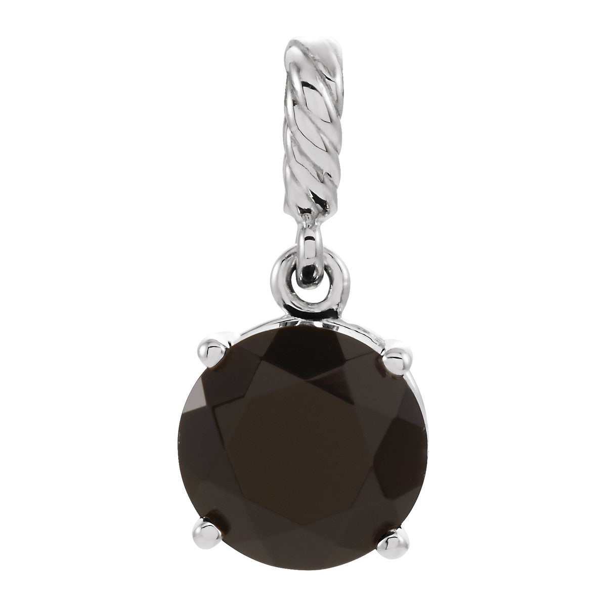 Black Onyx Rope Pendant