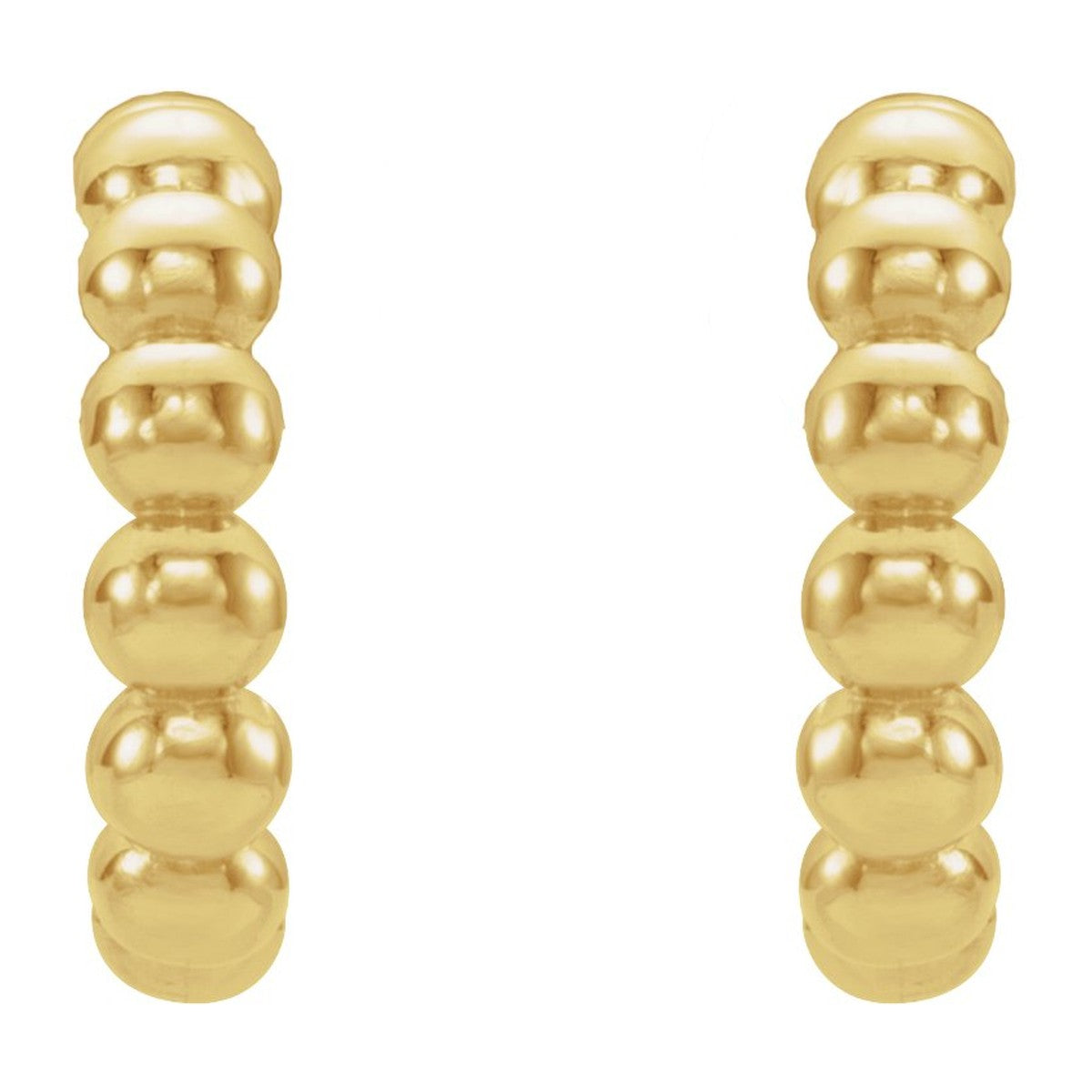 Beaded Hoop Earrings