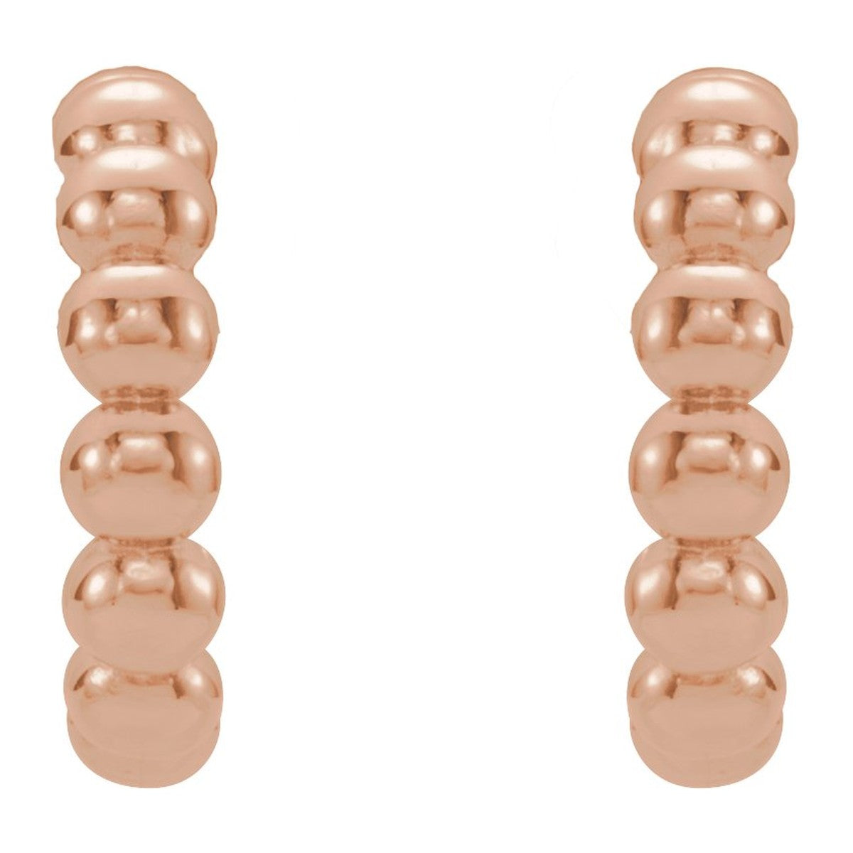 Beaded Hoop Earrings