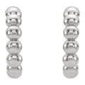 Beaded Hoop Earrings