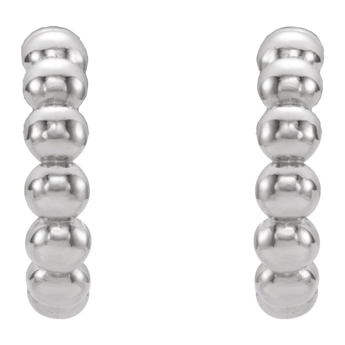 Beaded Hoop Earrings