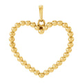 Beaded Heart Pendant