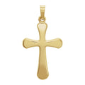 Puffed Cross Pendant