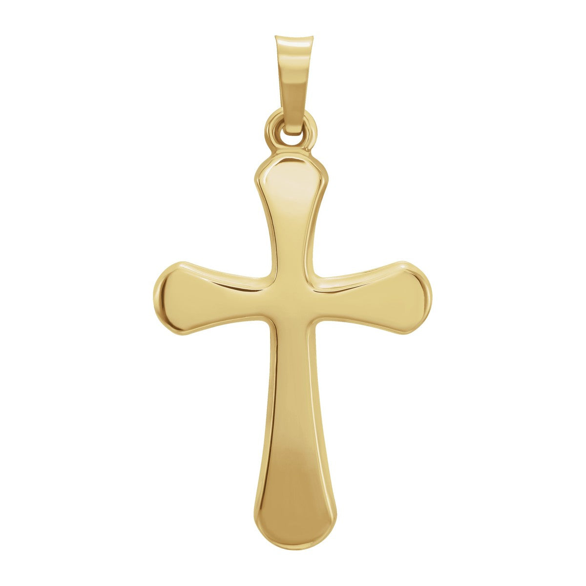 Puffed Cross Pendant