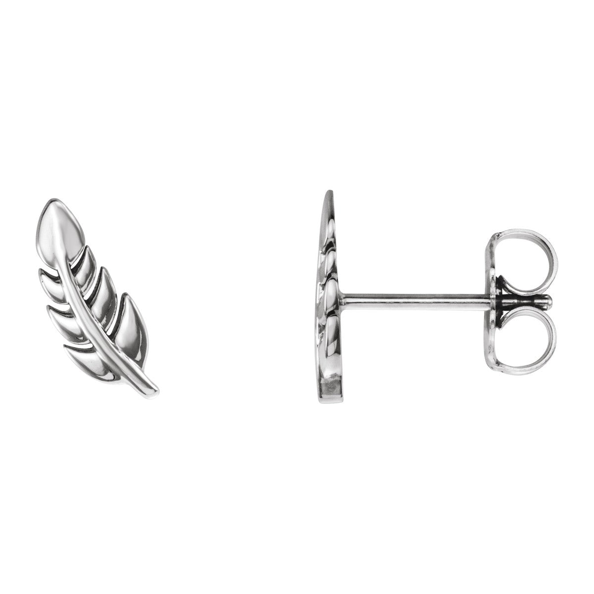 Leaf Stud Earrings