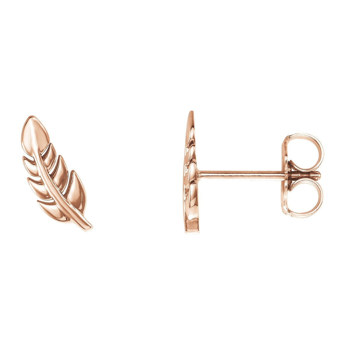 Leaf Stud Earrings