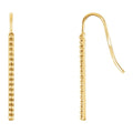 Beaded Bar Earrings