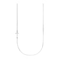 Sideways Cross Necklace