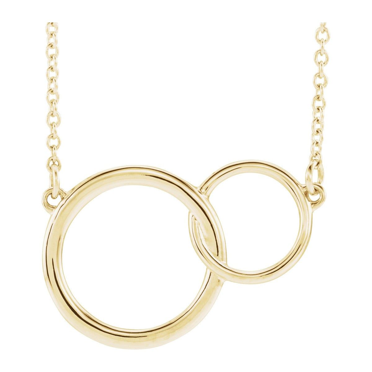Interlocking Circle Necklace
