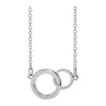 Interlocking Circle Necklace