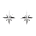 Diamond-Accented Star Earrings