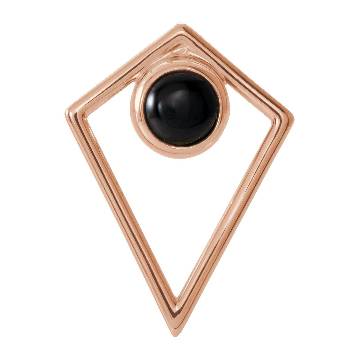 Cabochon Pyramid Pendant