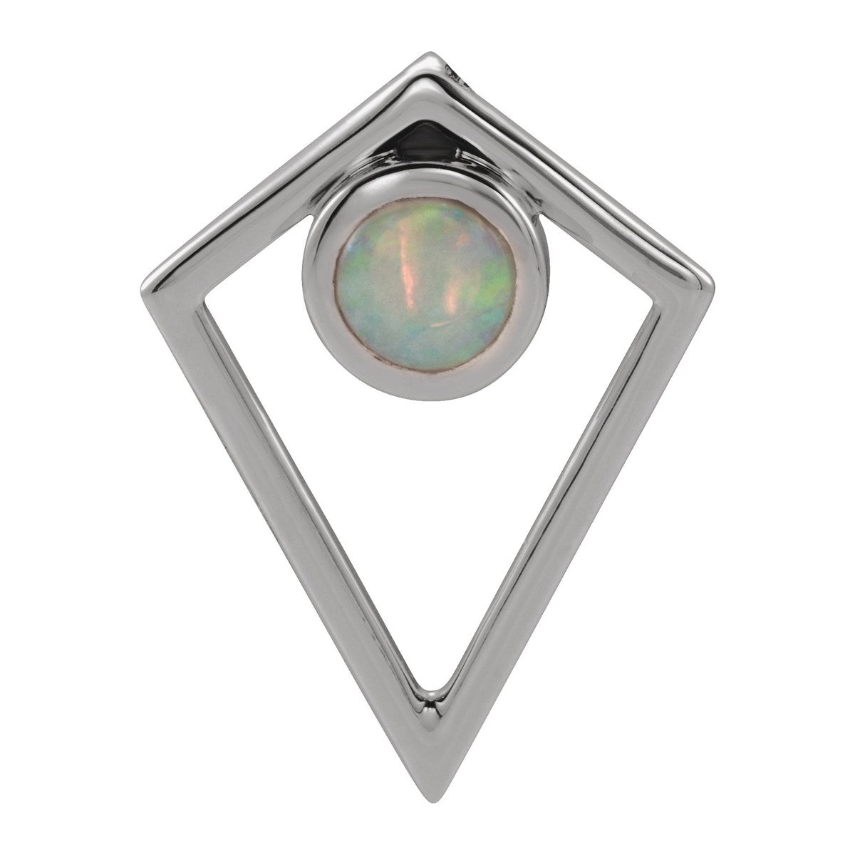 Cabochon Pyramid Pendant