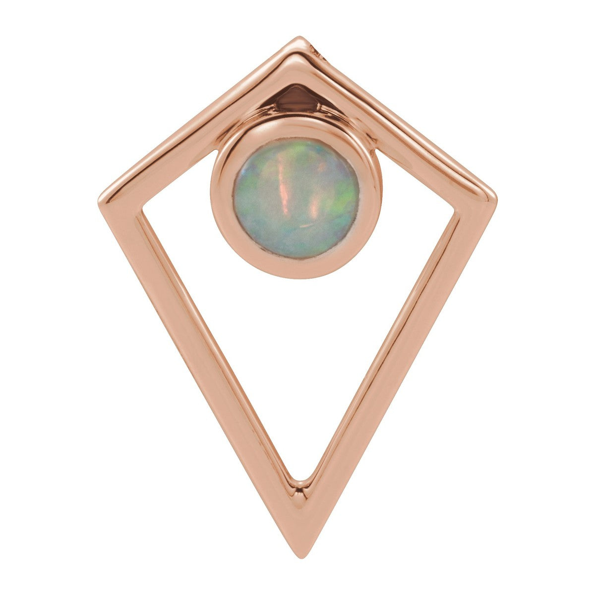 Cabochon Pyramid Pendant