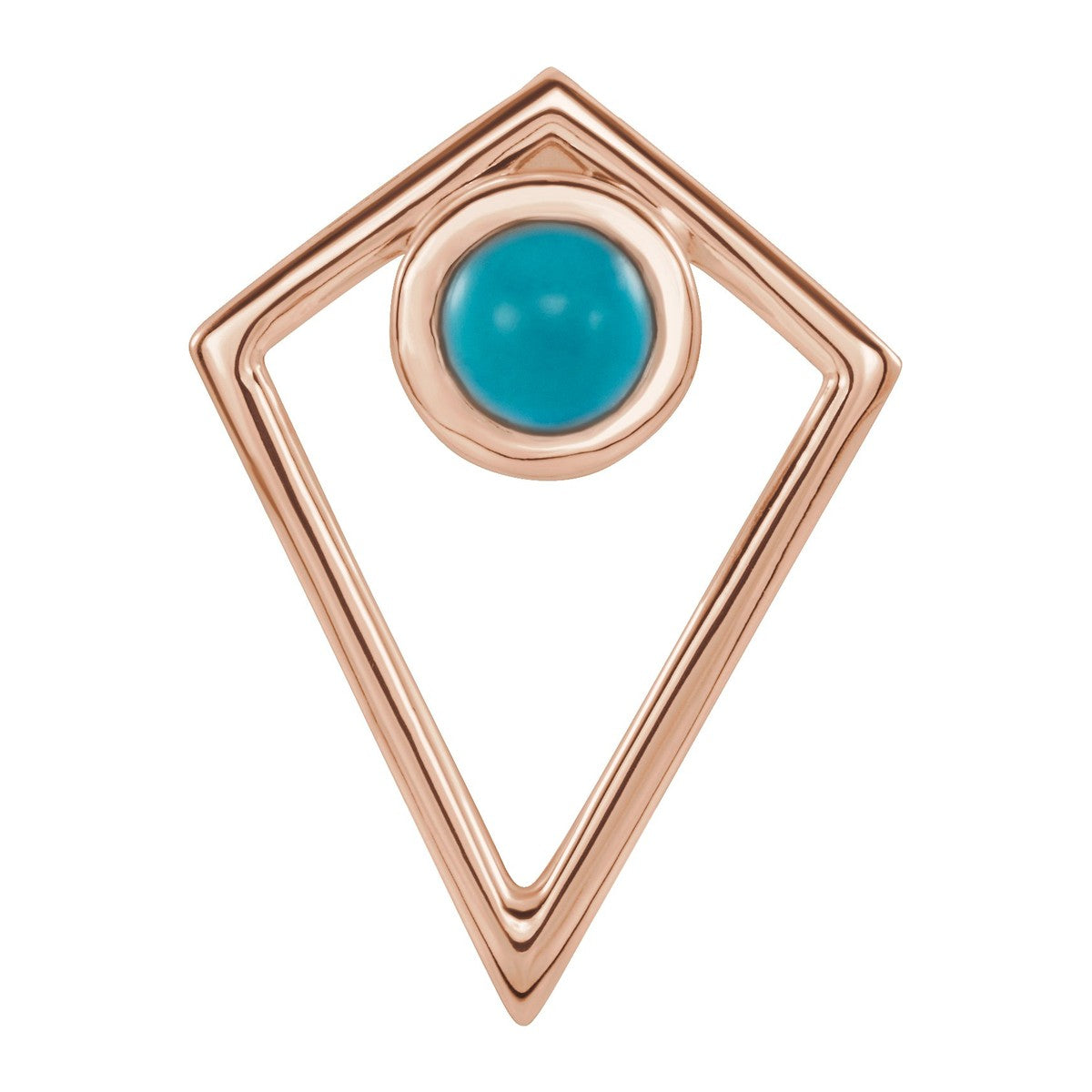 Cabochon Pyramid Pendant