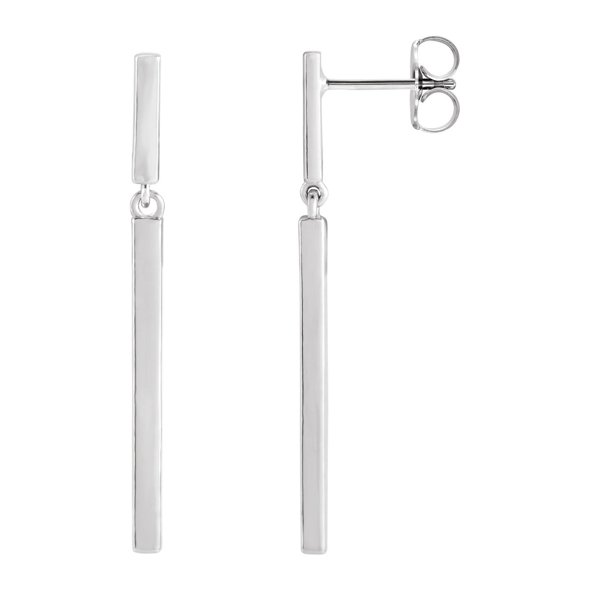 Articulated Bar Earrings