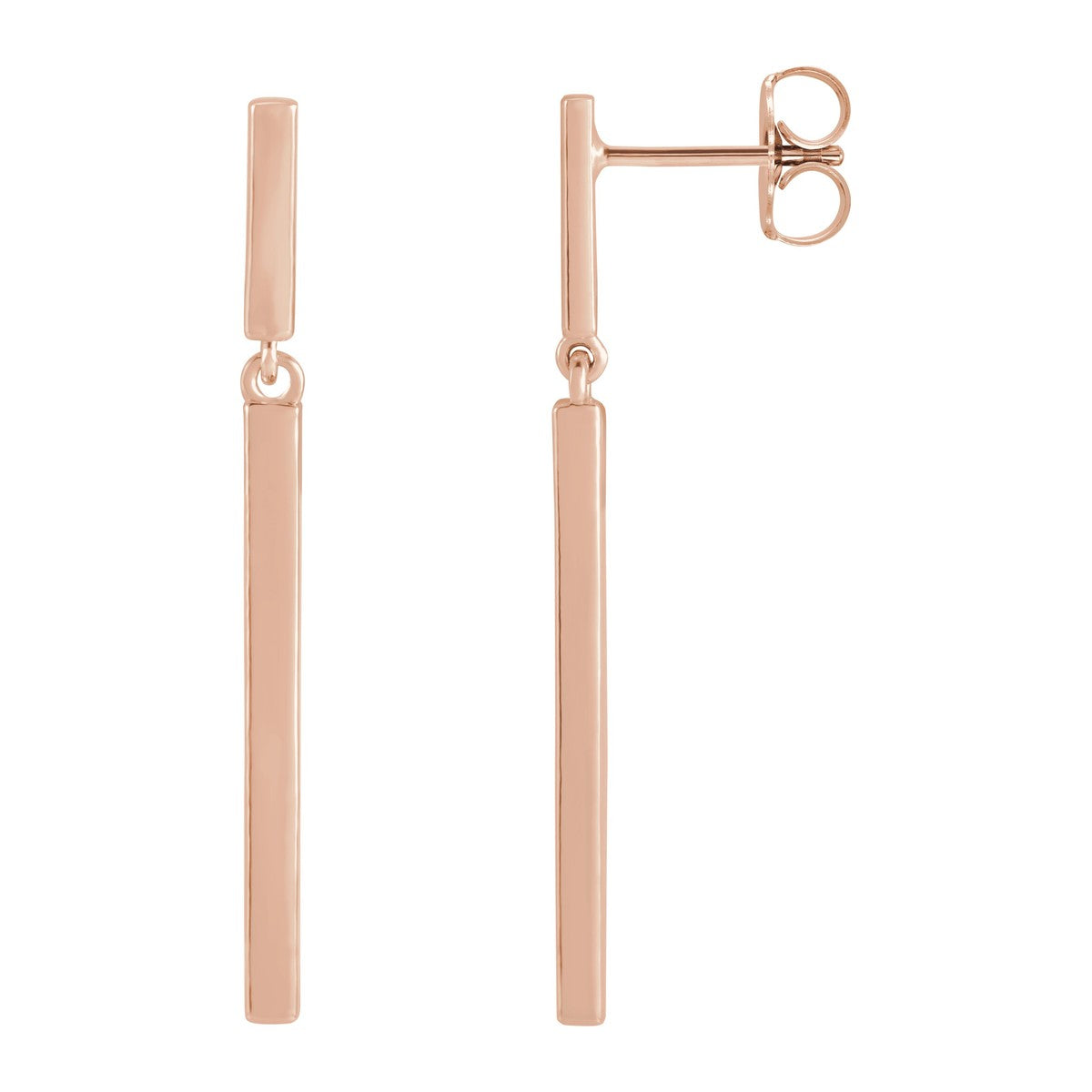 Articulated Bar Earrings
