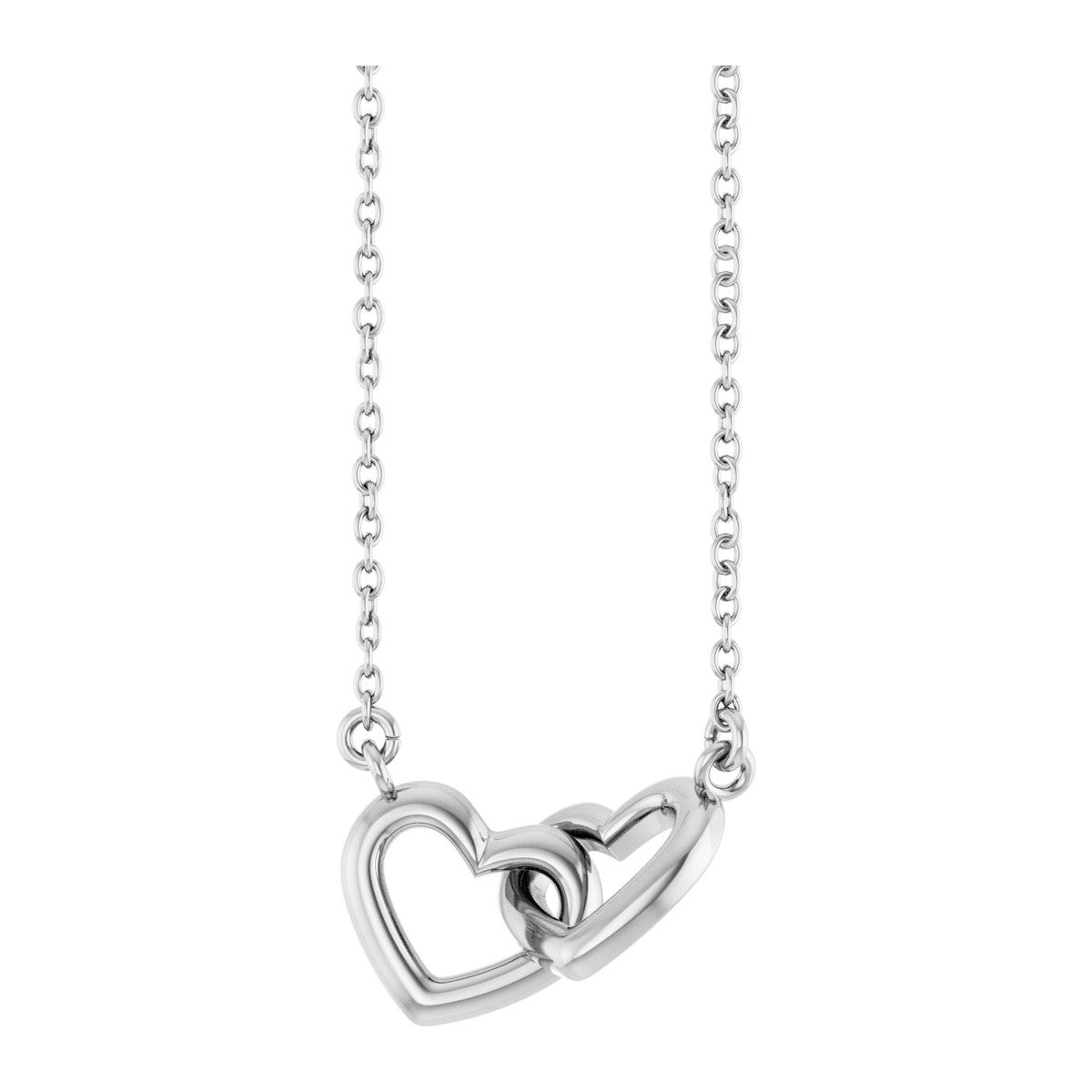 Interlocking Heart Necklace