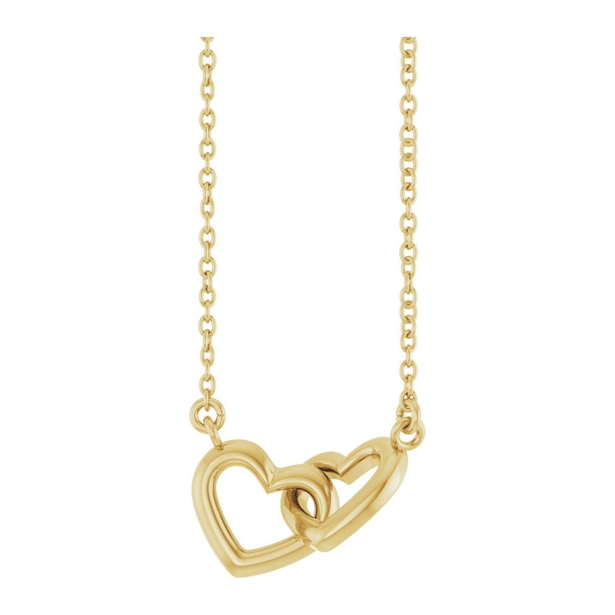 Interlocking Heart Necklace