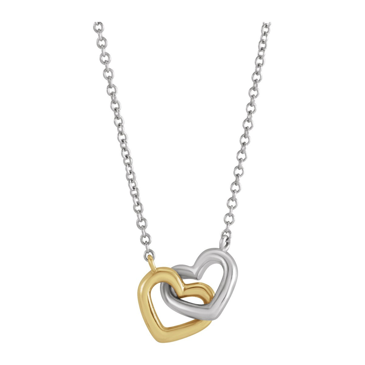 Interlocking Heart Necklace