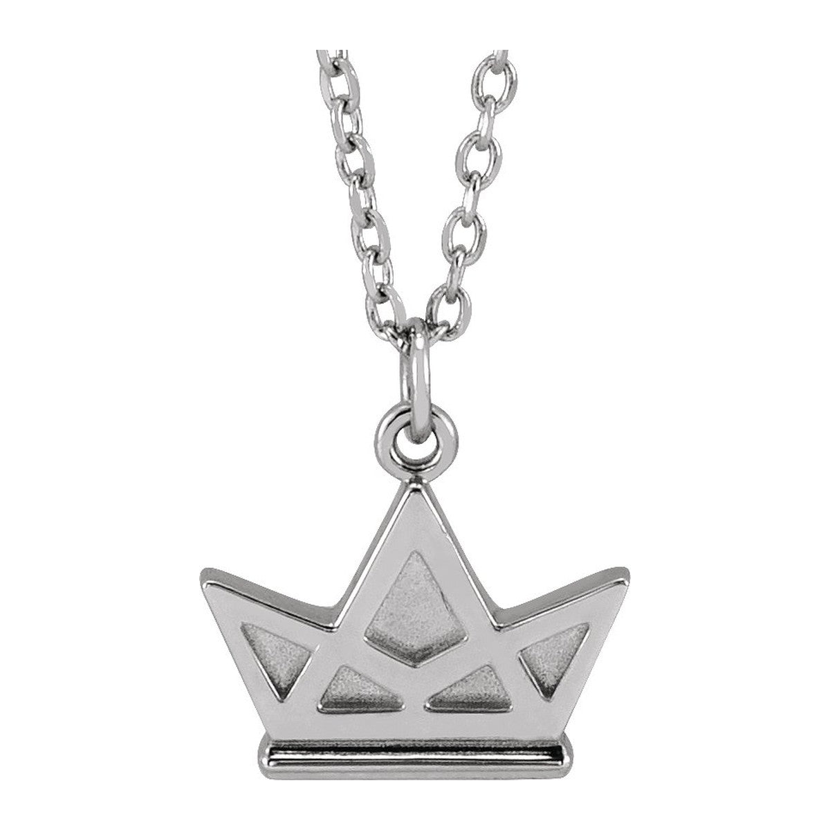 Tiny Crown Necklace