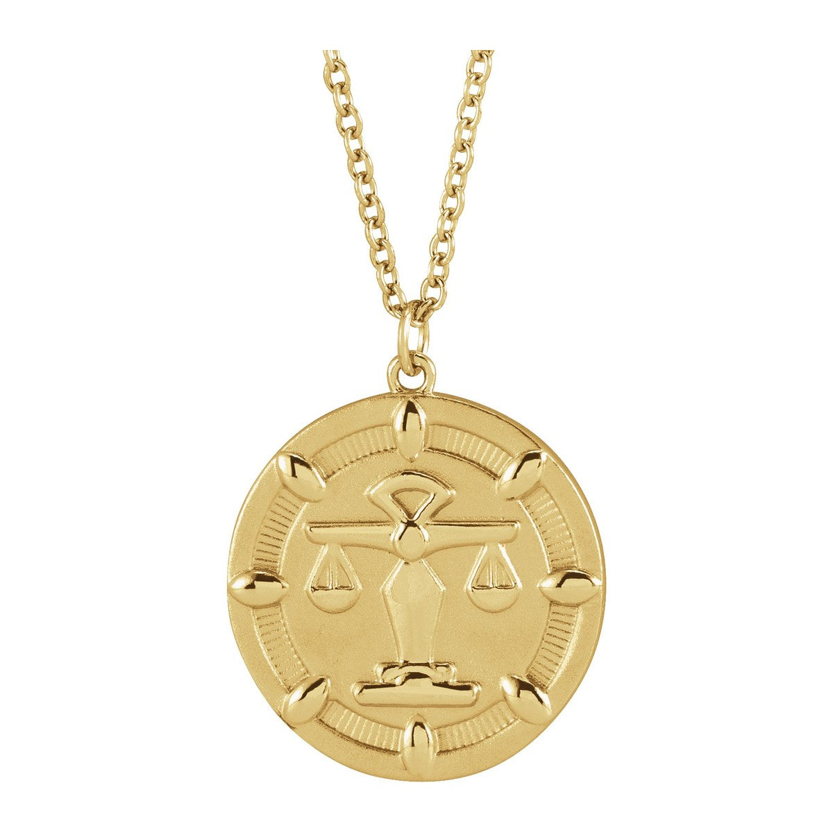 Scales of Justice Necklace