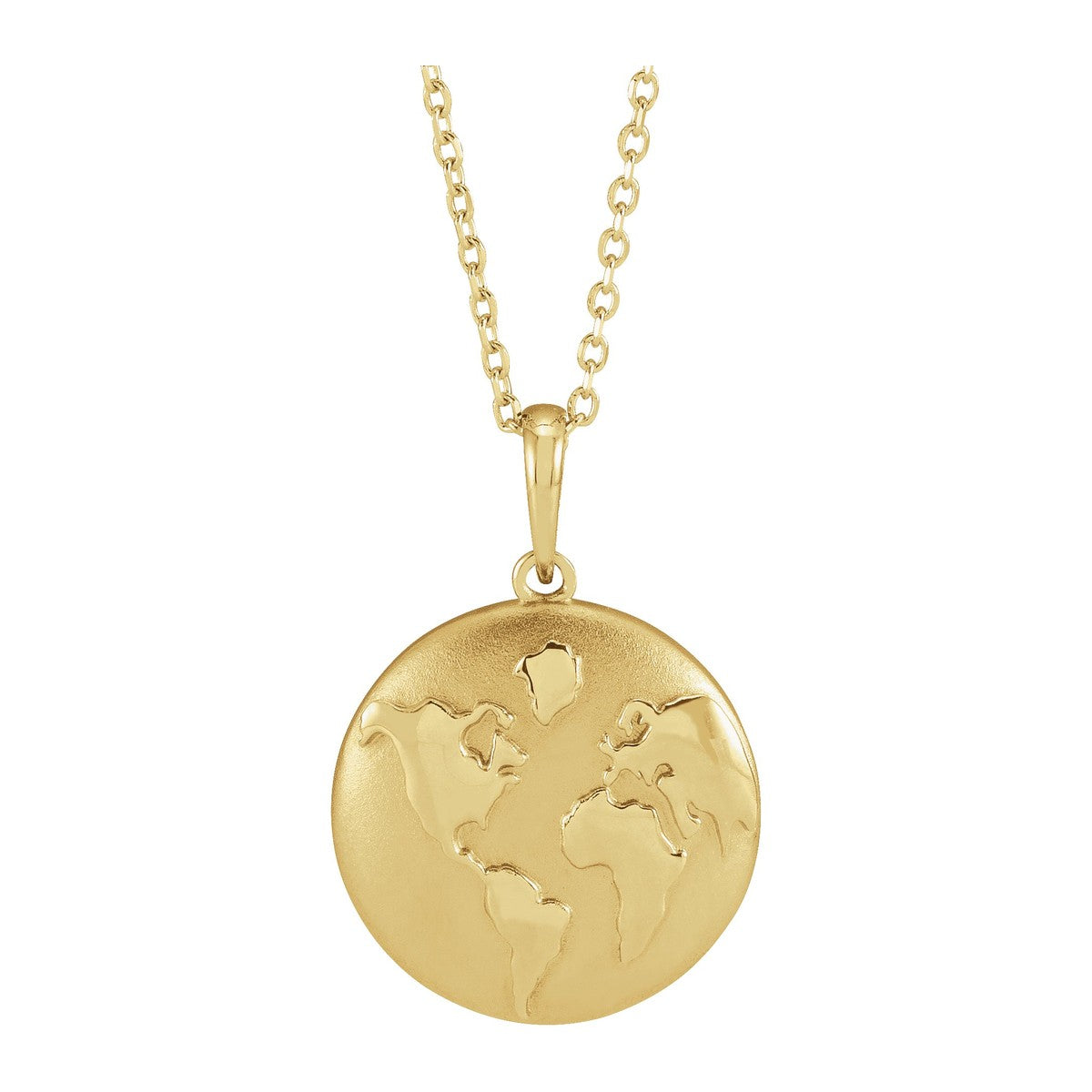 Old World Globe Necklace