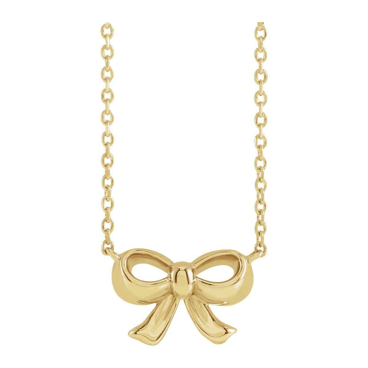 Bow Necklace