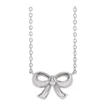 Bow Necklace