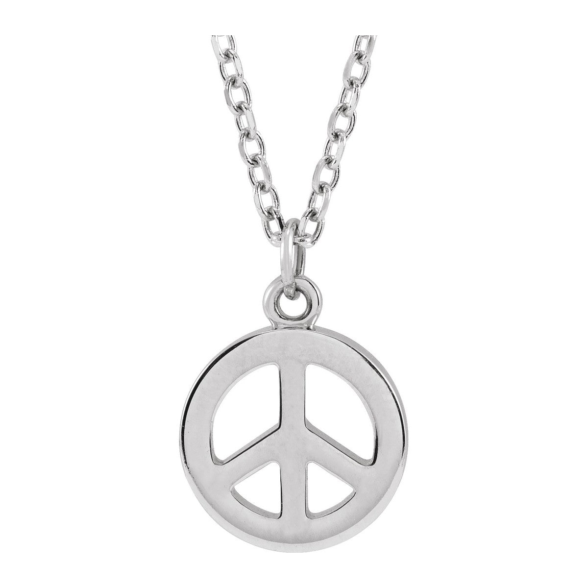 Peace Symbol Necklace
