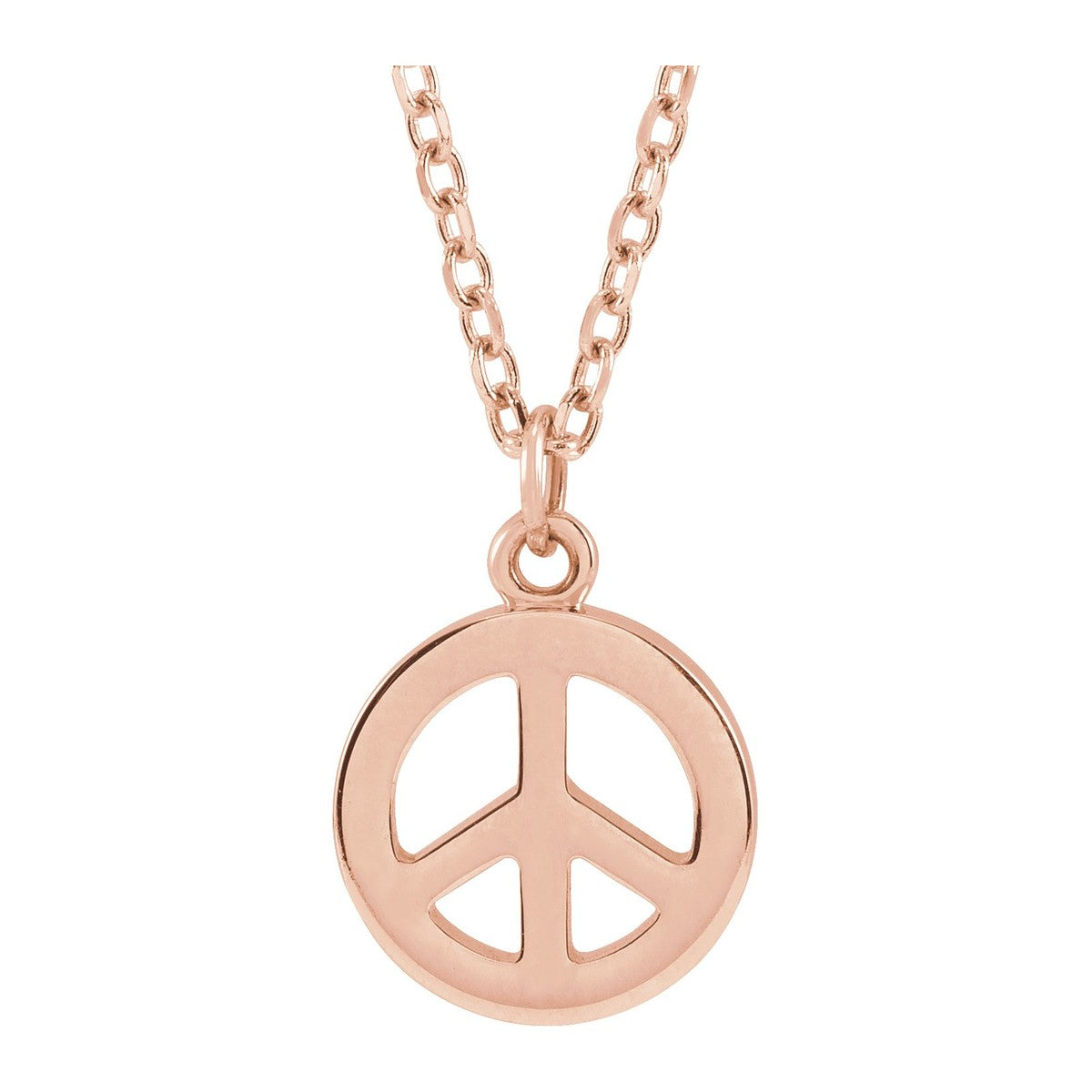 Peace Symbol Necklace