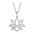 Petite Lotus Necklace