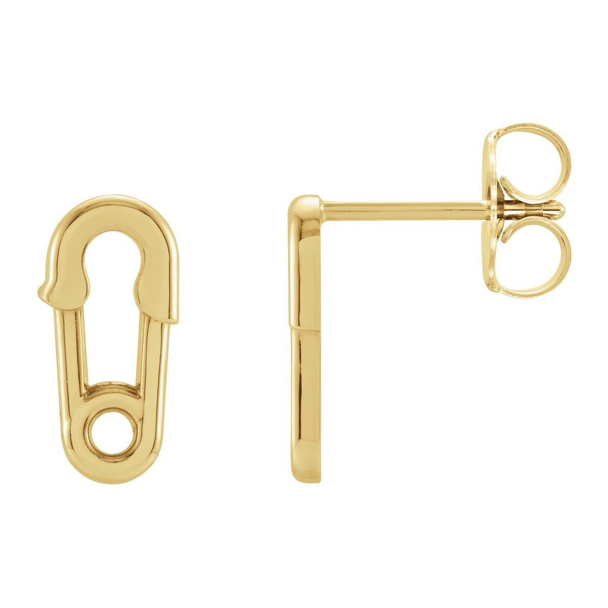 Safety Pin Earrings