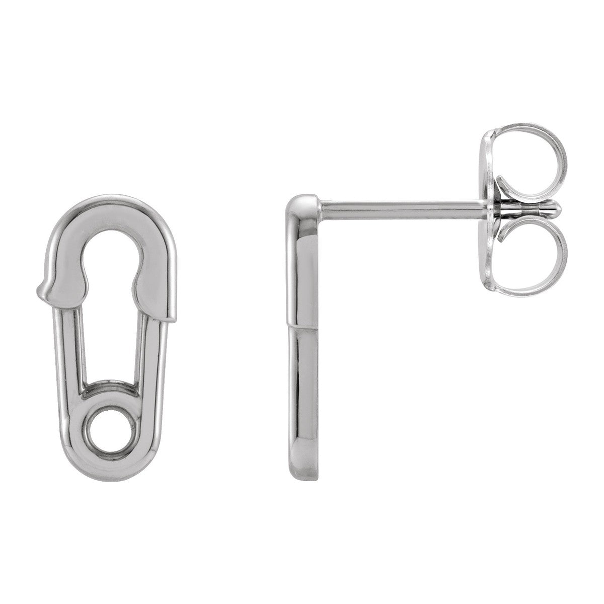 Safety Pin Earrings