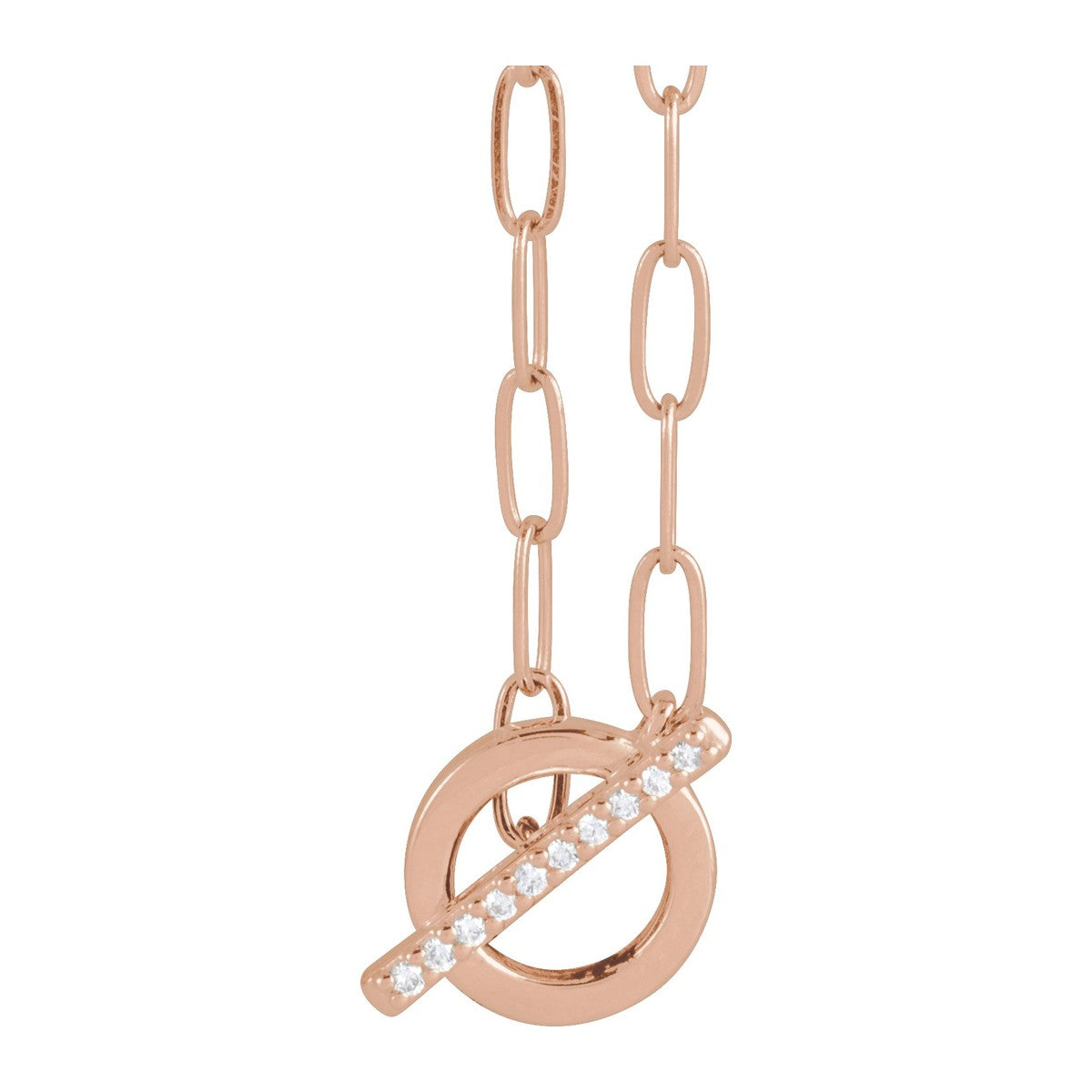 Diamond Toggle Necklace