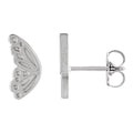 Butterfly Wing Stud Earrings