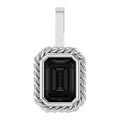 Black Onyx Bezel-Set Pendant
