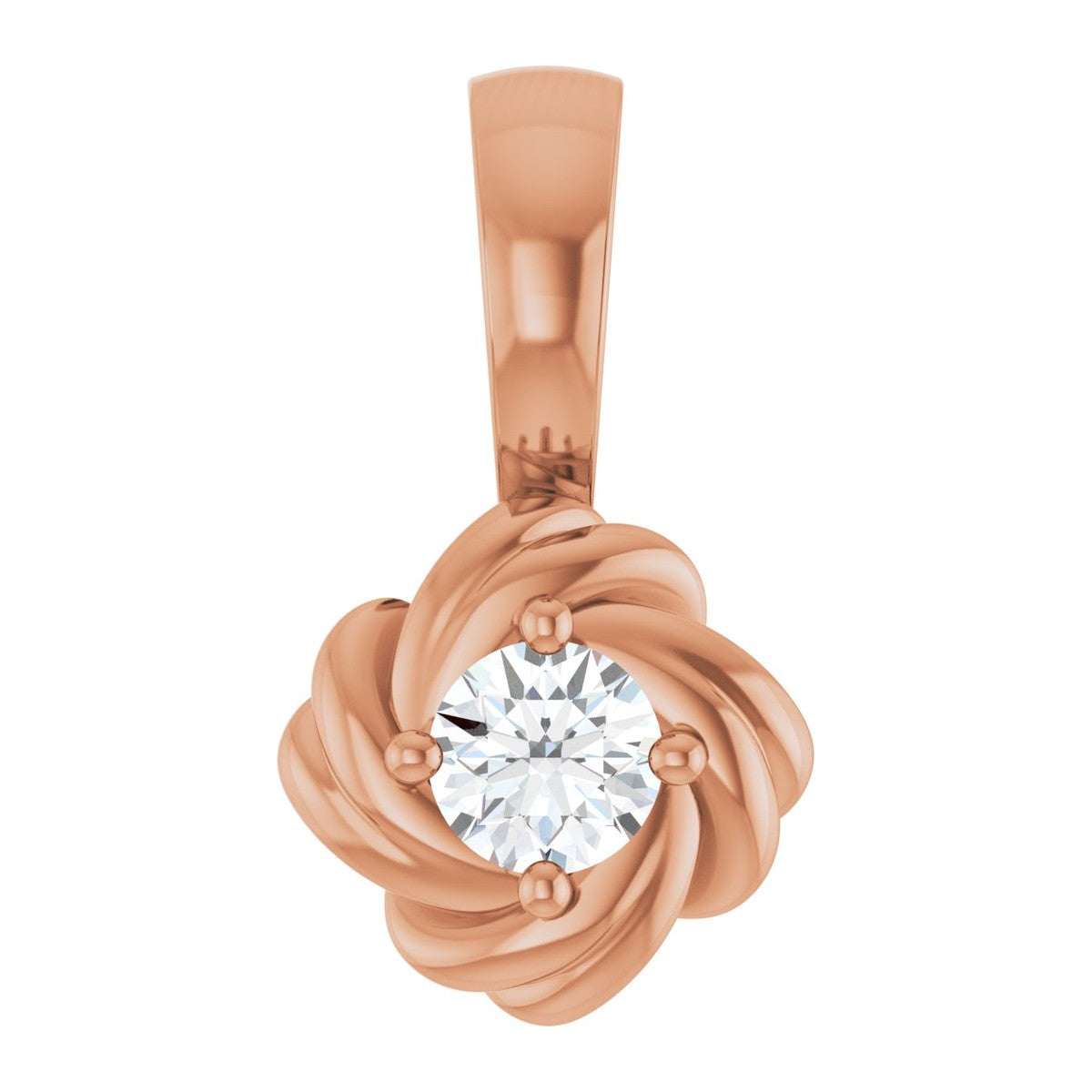 Diamond Knot Pendant