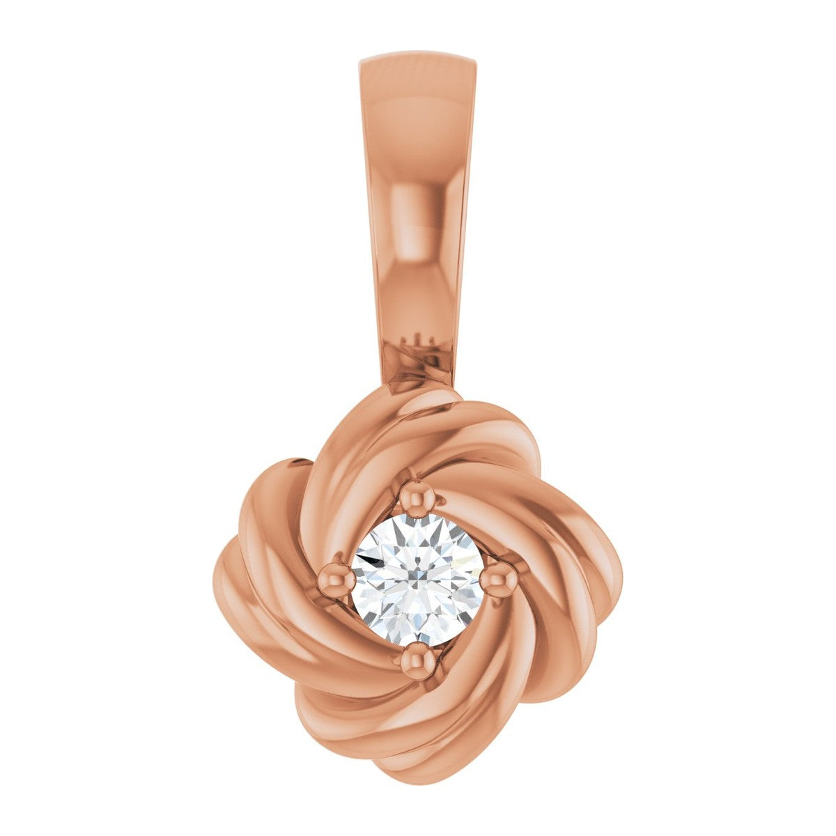 Diamond Knot Pendant